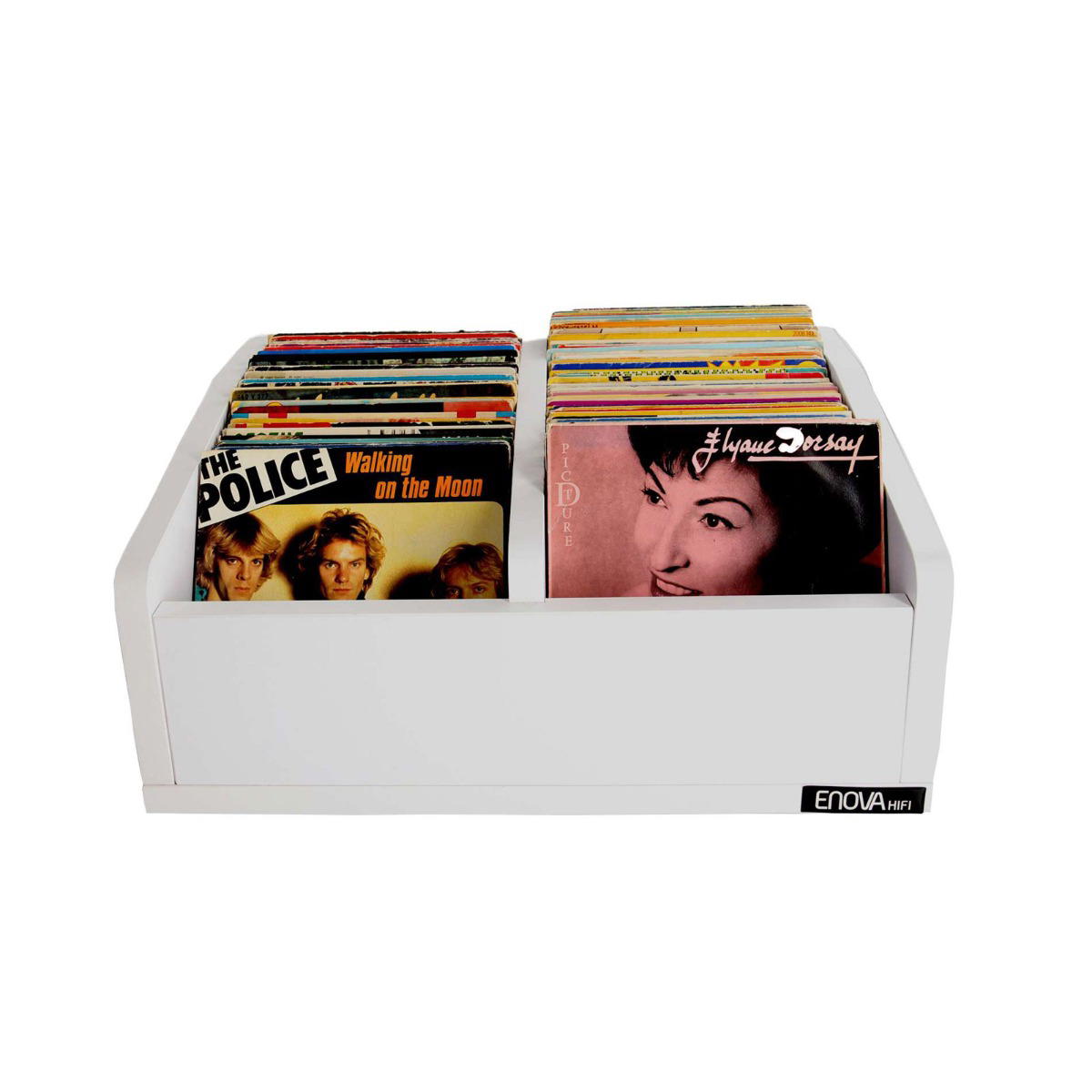 Enova Hifi Mueble Vinilos BAC 45T WH