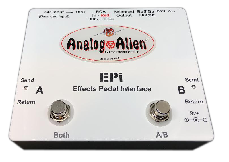 ANALOGALIEN EFFECTS PEDAL INTERFACE