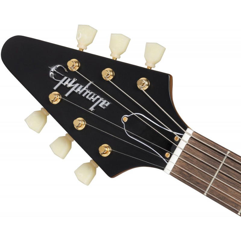 EPIPHONE KORINA FLYING V CON ESTUCHE ZURDO AGED NA