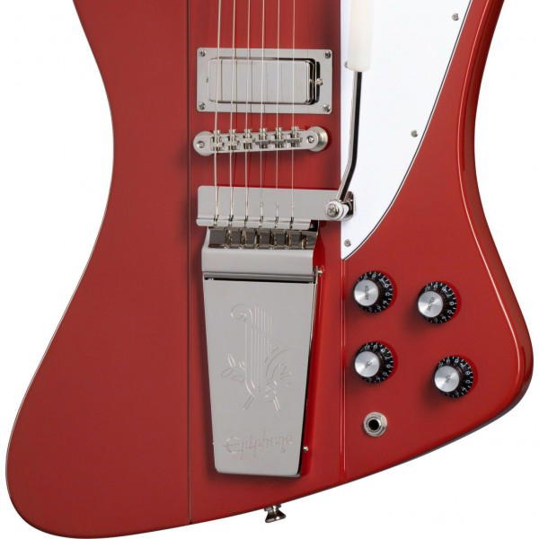 Epiphone 1963 Firebird V Ember Red Vibrola