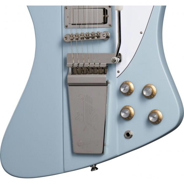 Epiphone 1963 Firebird V Frost Blue Vibrola