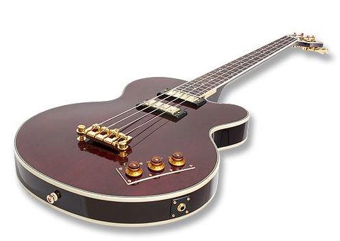 EPIPHONE ALLEN WOODY RUMBLEKAT BASS WINE RED