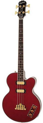 EPIPHONE ALLEN WOODY RUMBLEKAT BASS WINE RED