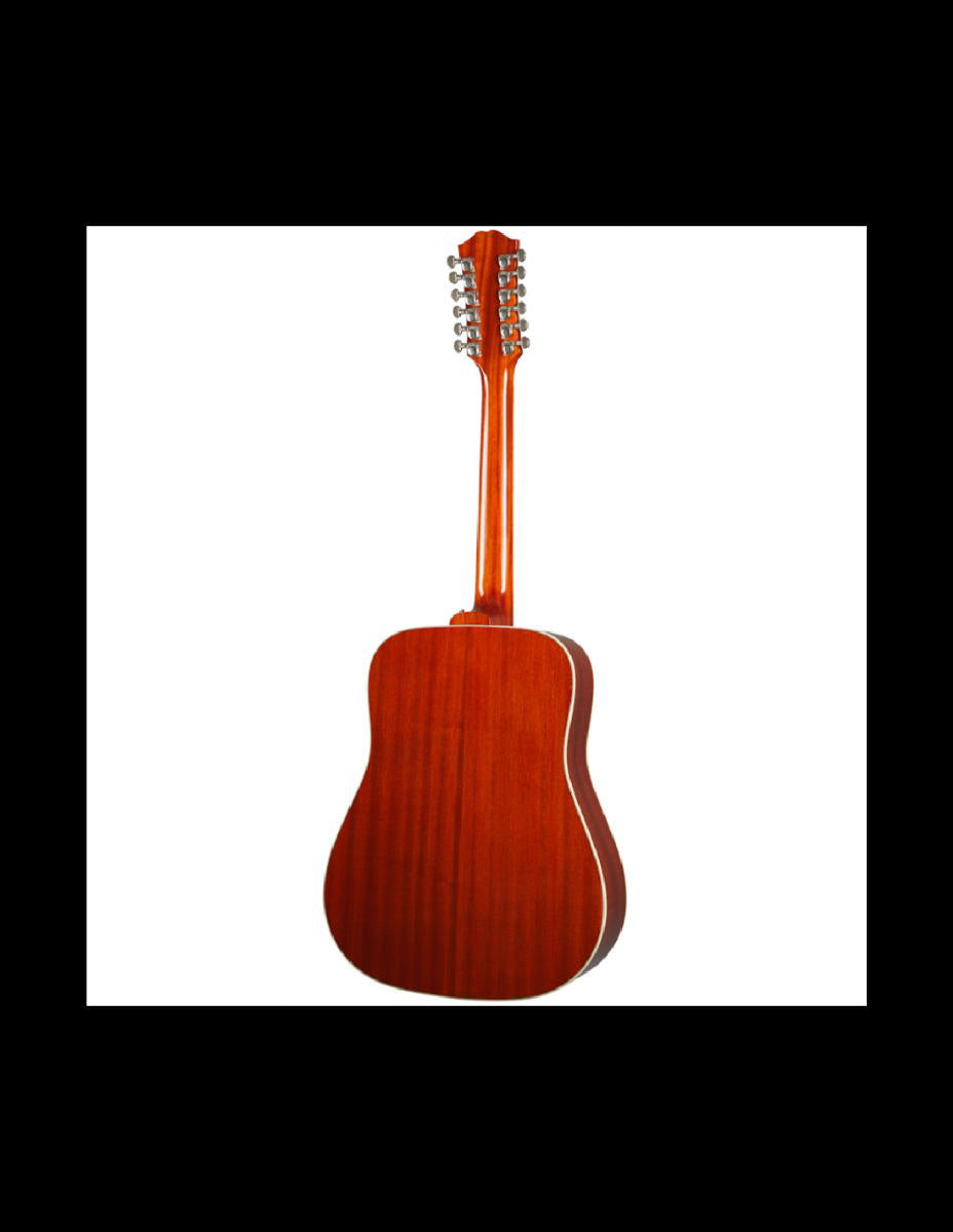 EPIPHONE HUMMINGBIRD 12C FISHMAN AGED CHERRY SUNB