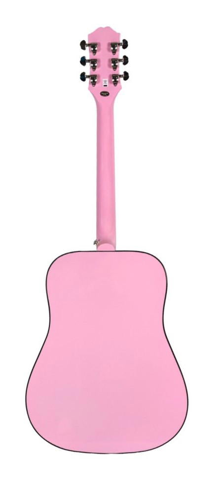 EPIPHONE HUMMINGBIRD STUDIO SOLID TOP PINK