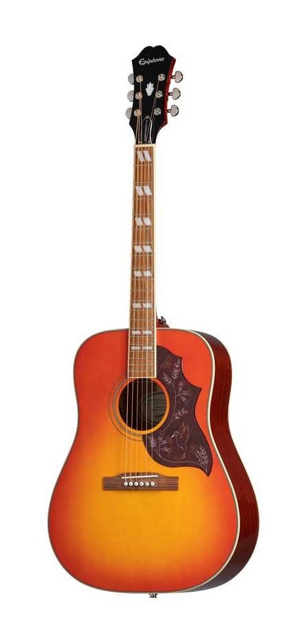 EPIPHONE HUMMINGBIRD STUDIO SOLID TOP FADED CHERRY