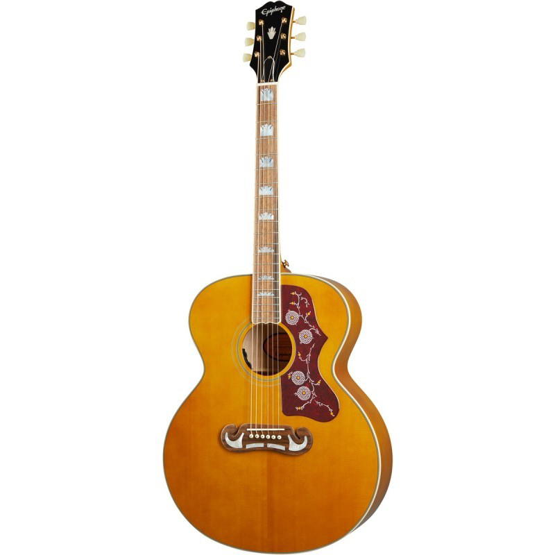 EPIPHONE J-200 SOLIDA FISHMAN AGED NATURAL ANT