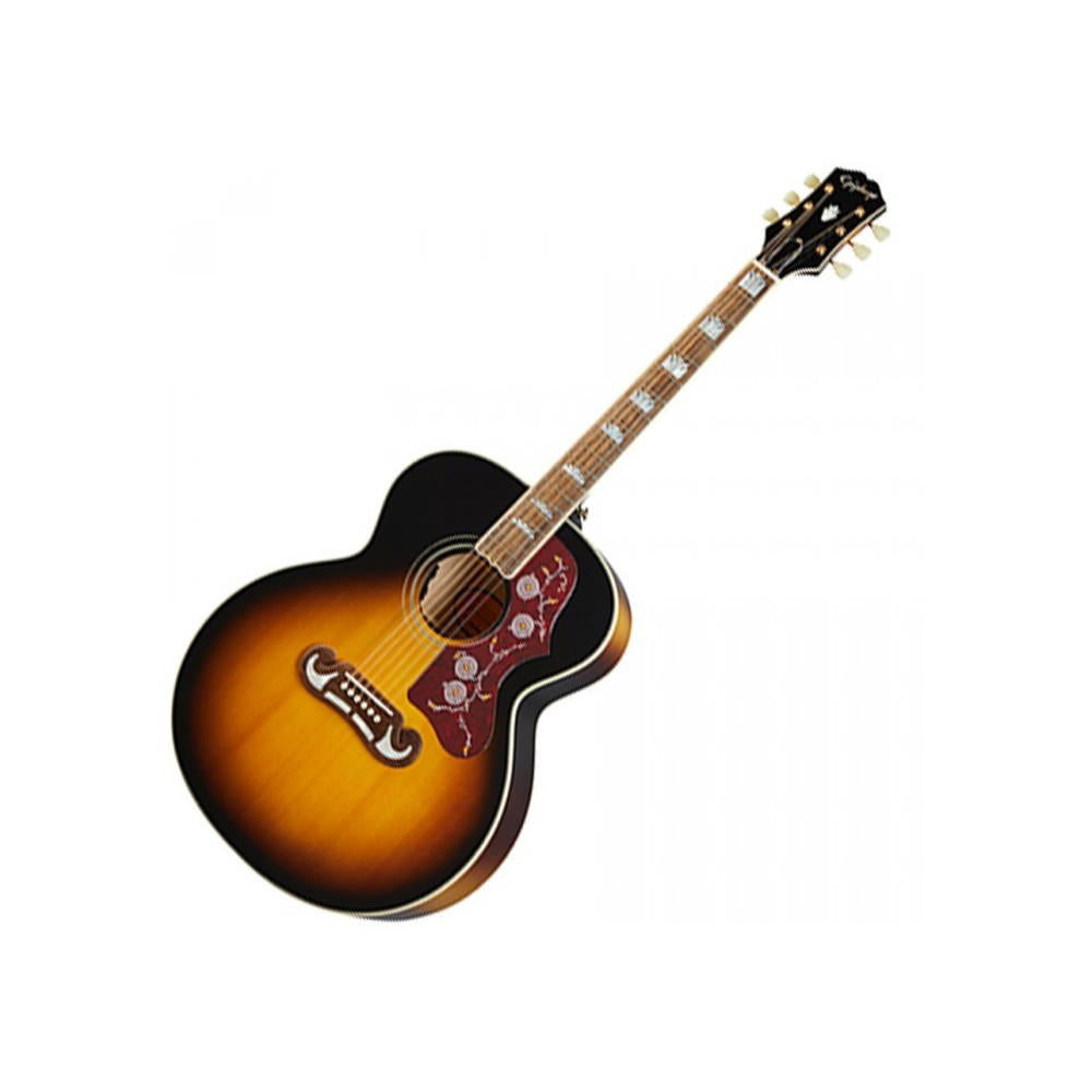 EPIPHONE J-200 SOLIDA FISHMAN AGED VINTAGE SUNB