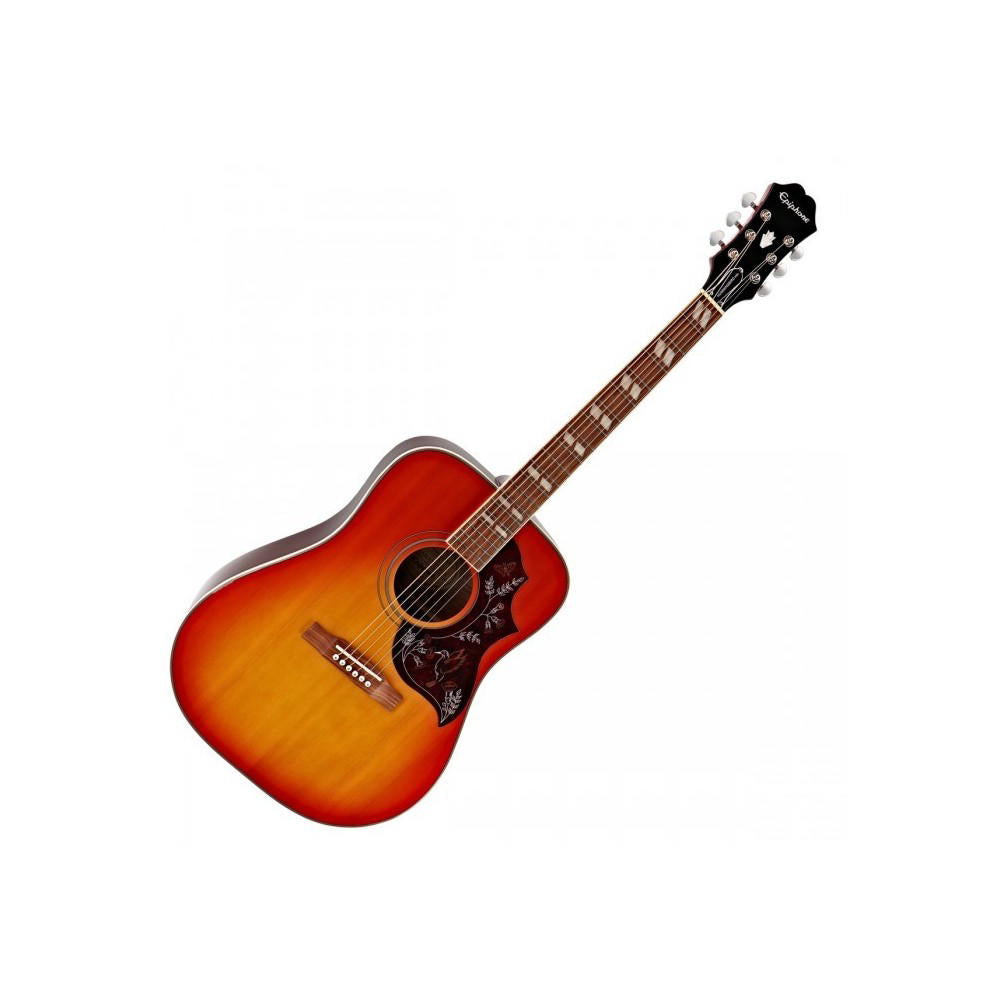 EPIPHONE HUMMINGBIRD SOLIDA FISHMAN AGED CHERRY SU