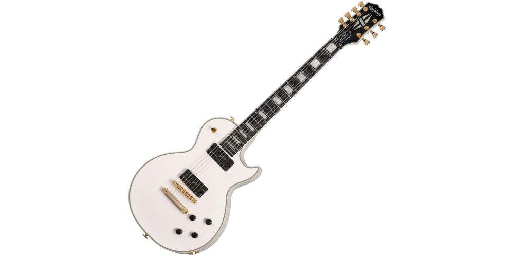 EPIPHONE M. HEAFY ORIGINS LP CUST 7C CON ESTUCHE WHITE