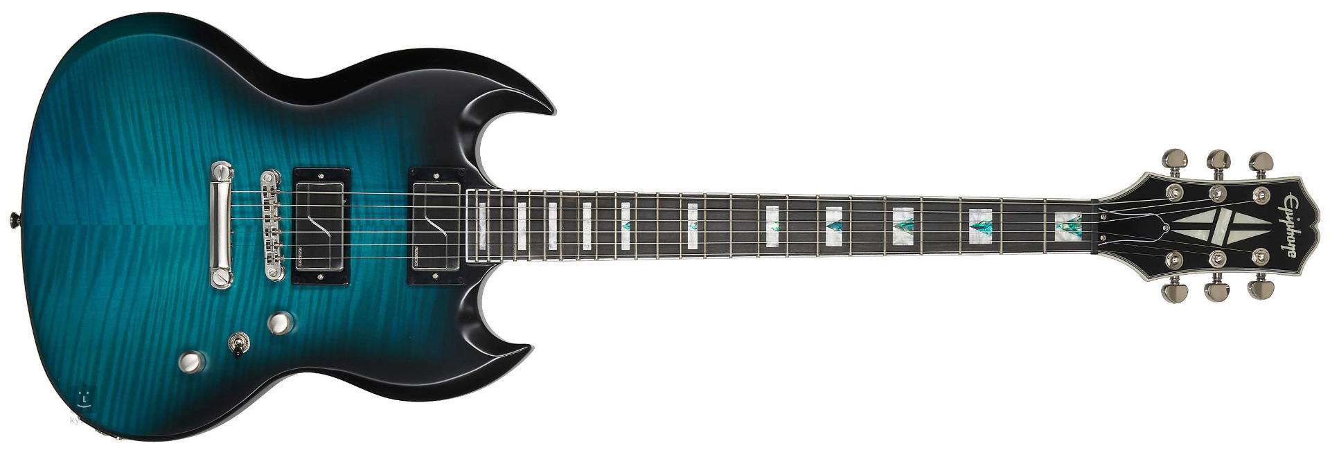 EPIPHONE SG PROPHECY AGED BLUE TIGER