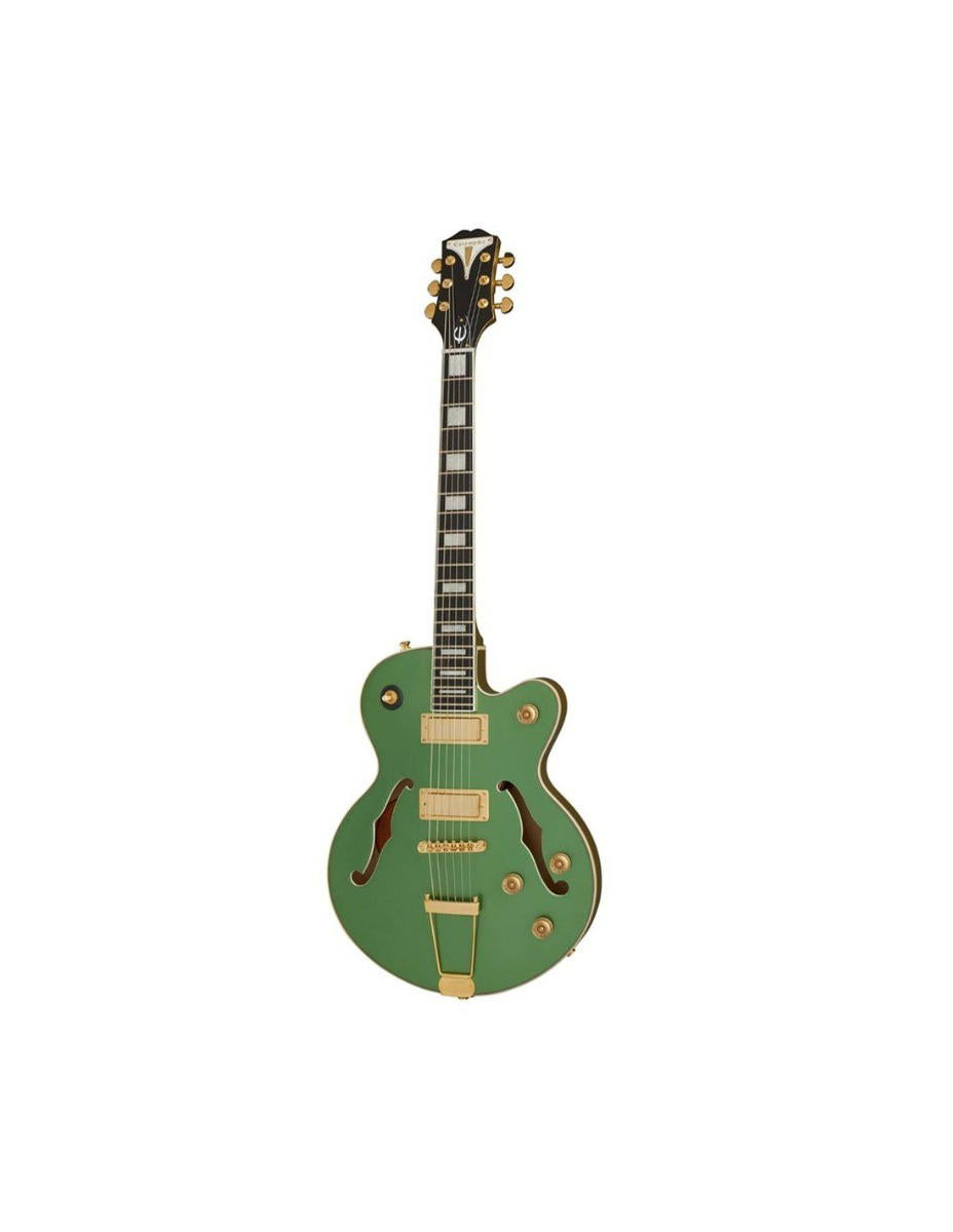 EPIPHONE UPTOWN KAT ES EMERALD GREEN METALLIC