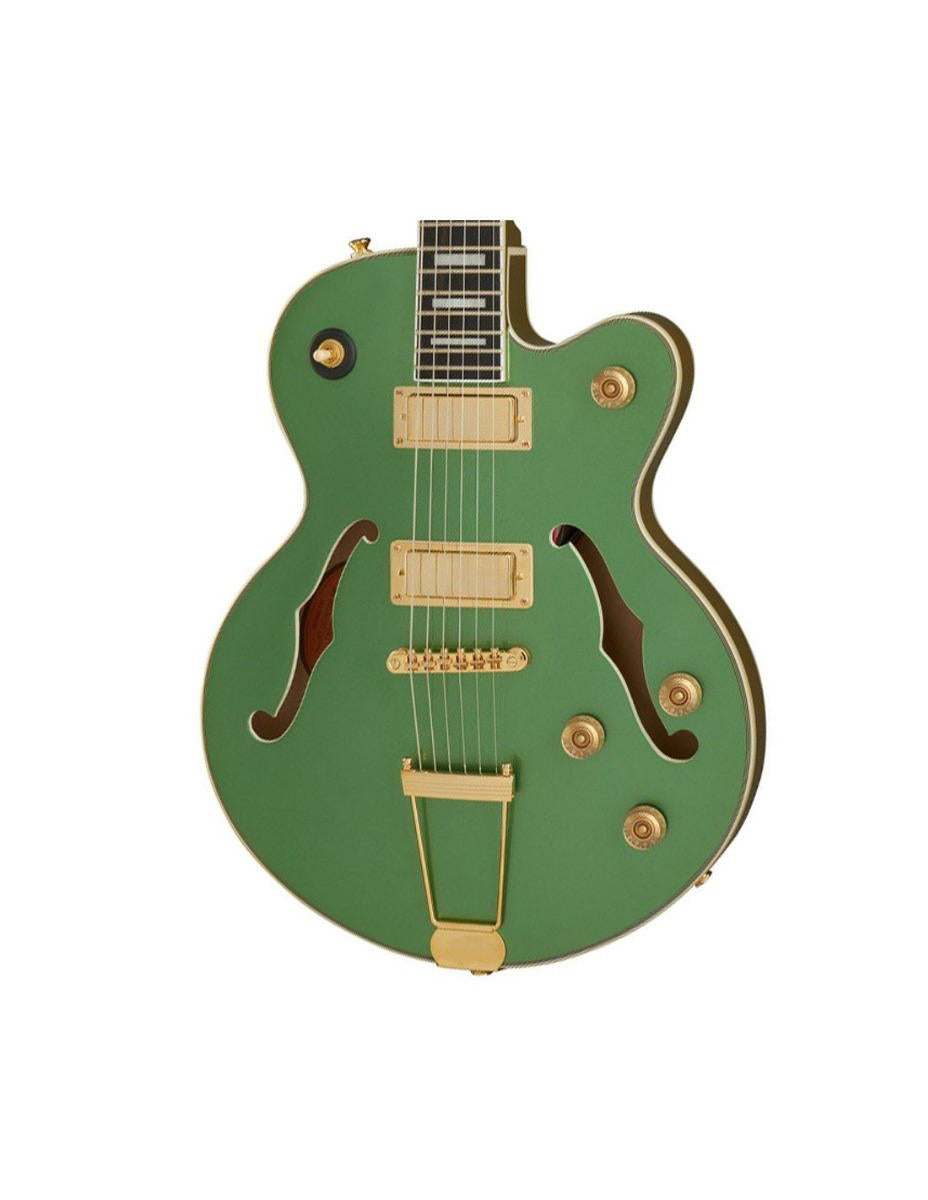 EPIPHONE UPTOWN KAT ES EMERALD GREEN METALLIC