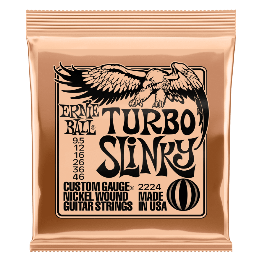 Ernie Ball Set Turbo Slinky 9.5 - 46
