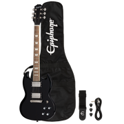 EPIPHONE POWER PLAYERS SG CON FUNDA Y ACC EBONY