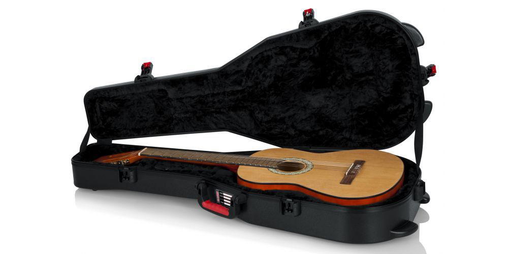 Gator GTSA-GTRCLASS Estuche de Polietileno para Guitarras de Estilo Clásico