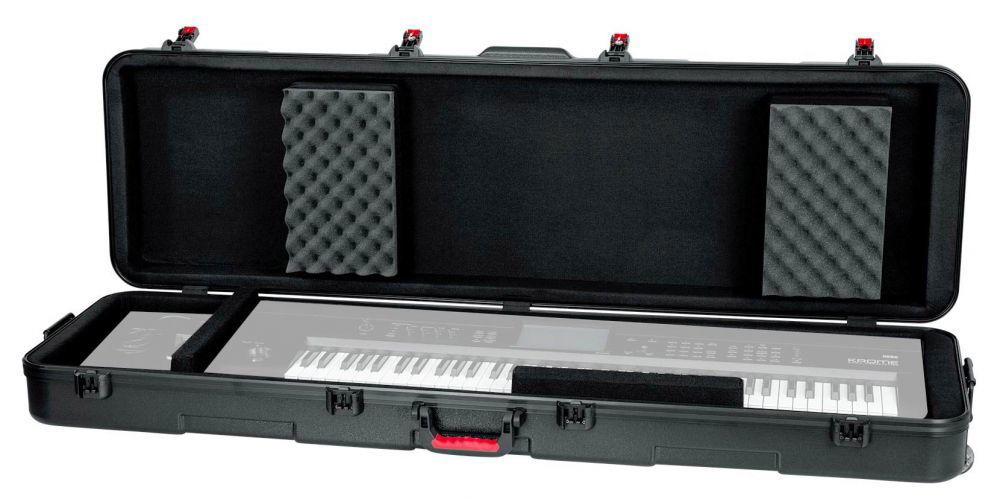 Gator GTSA-KEY88SLXL Estuche de Polietileno con Ruedas para Teclados de 88 Notas