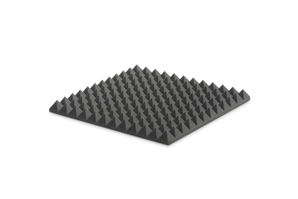 EZ Acoustic Foam Pyramidal 5 Charcoal Gray