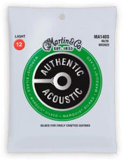 CUERDAS MARTIN ACÚSTICA AUTHENTIC SILKED BRONZE 80/20 LIGHT 12-54