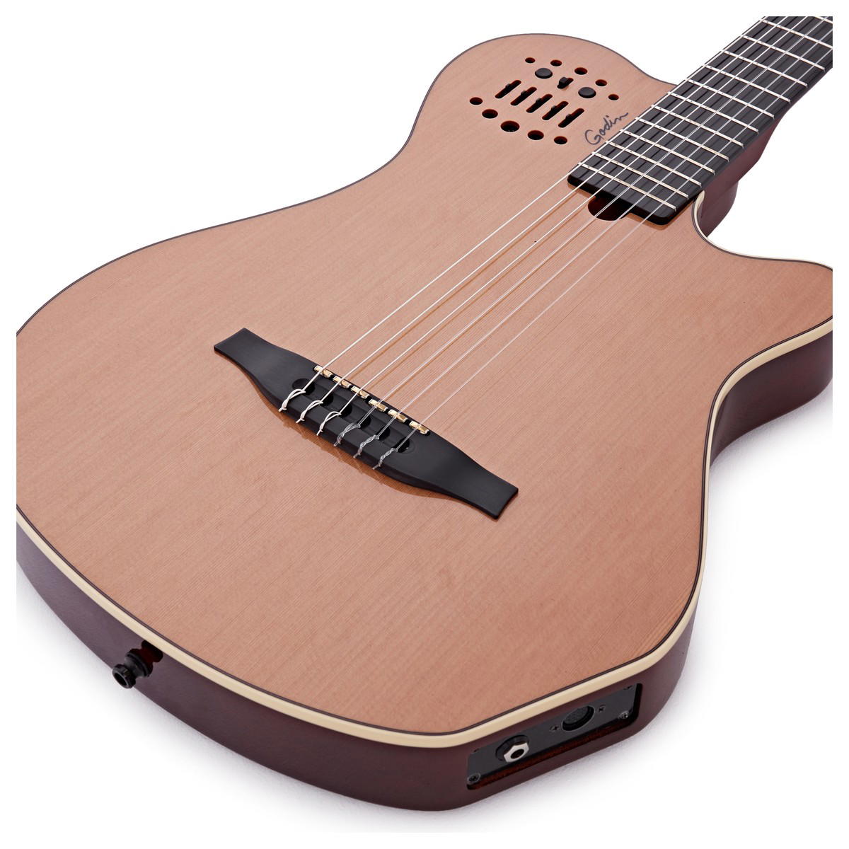 GODIN Multiac Grand Concert 7 HG with Bag Guitarra grand concert