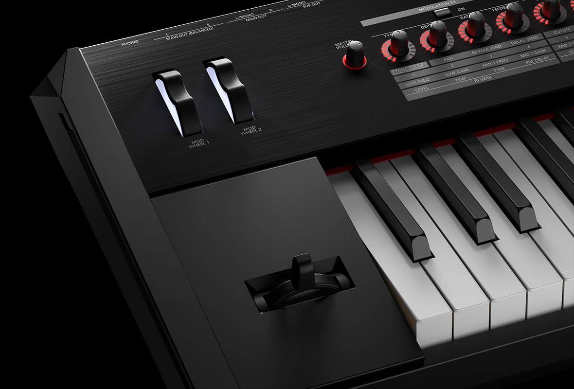 Roland RD-2000 + Roland RH-200 