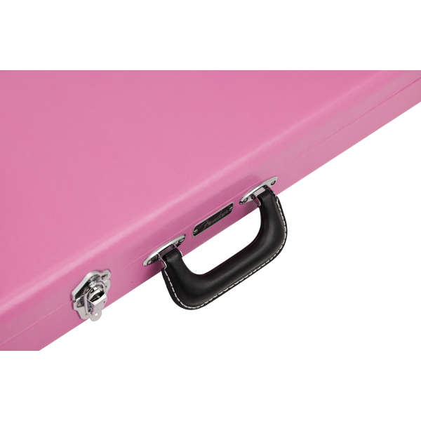 FENDER STRUMMER CASE PINK LEOPARD