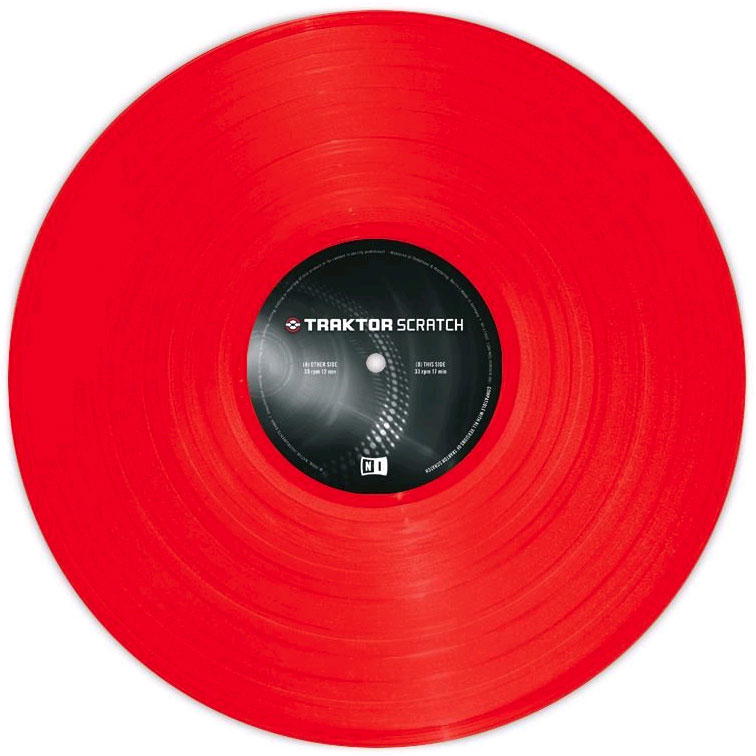 Native Instruments - Traktor Control Vinyl Red
