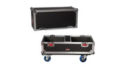 Gator G-TOURSPKR-2K10 Flightcase de la Serie G-Tour para 2 Altavoces QSC K10 y Similares