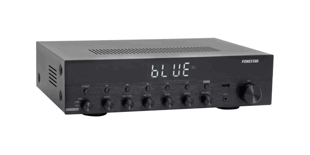 Fonestar AS-3030 Amplificador Bluetooth 30W + 30W RMS. 