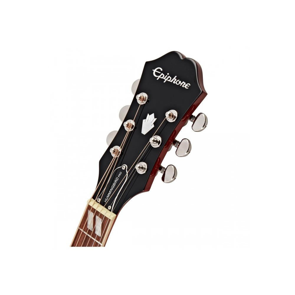 EPIPHONE HUMMINGBIRD SOLIDA FISHMAN AGED CHERRY SU