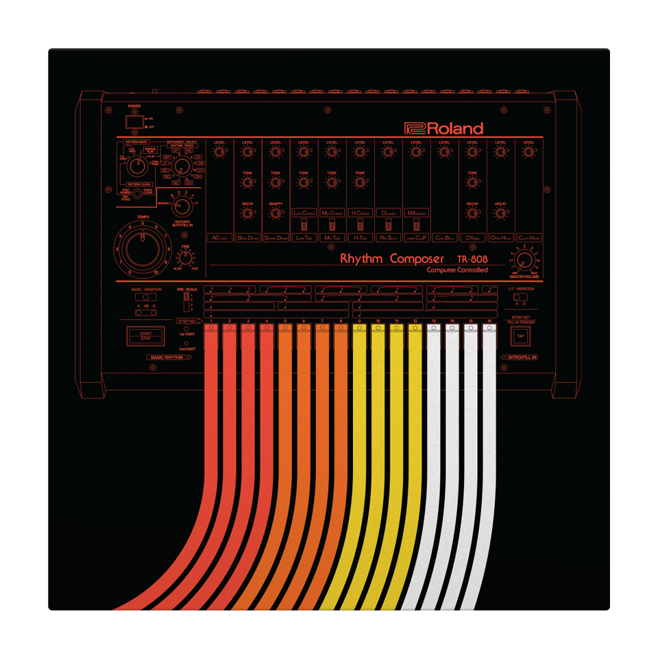 Serato 12” Roland TR-808 X Serato Pressing (pair) Vinilo de Control