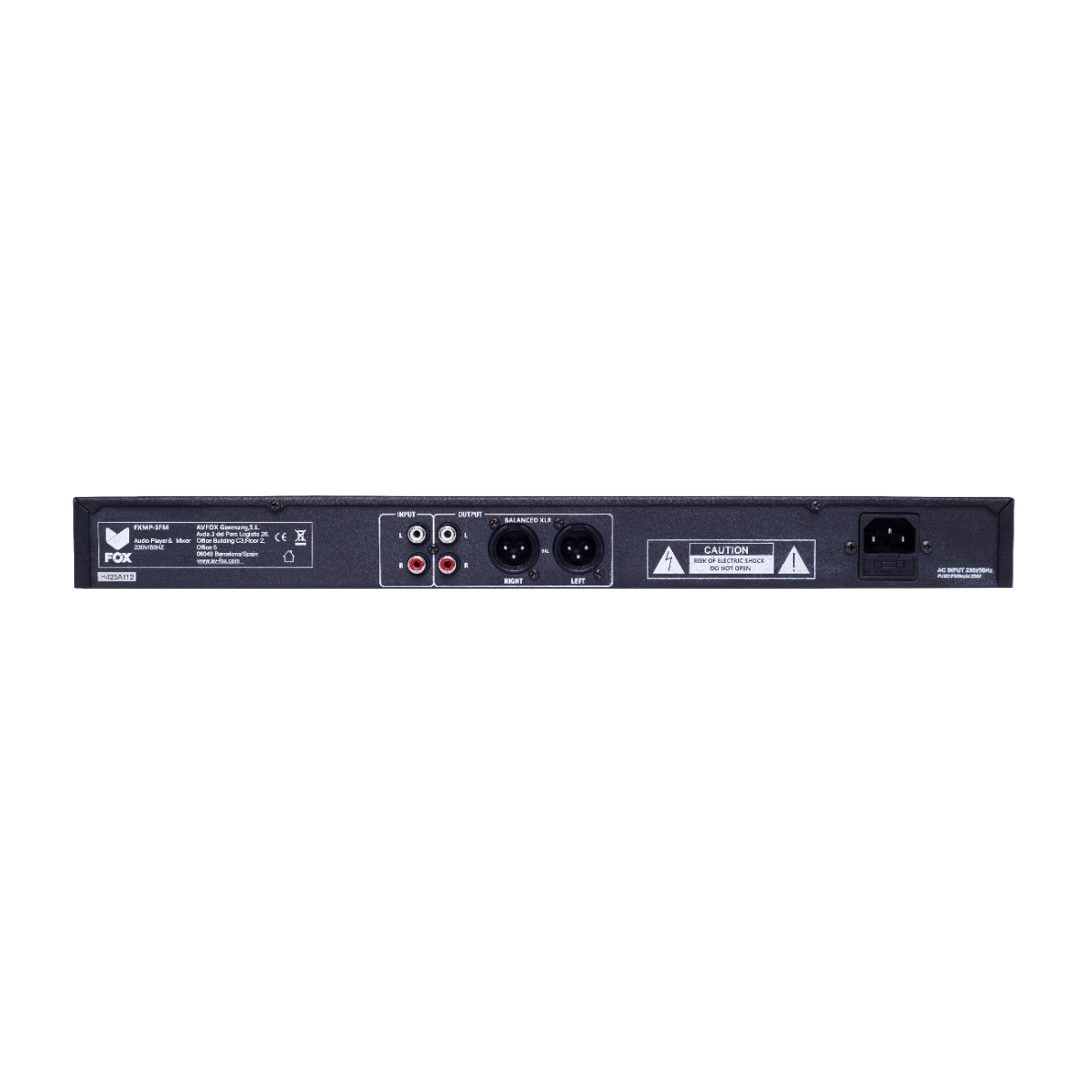 FOX FXMP-3FM Reproductor multimedia