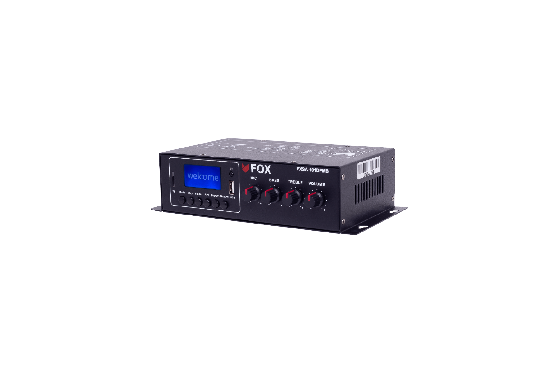 FOX FXSA-101DFMB Mini amplificador Stereo con Bluetooth