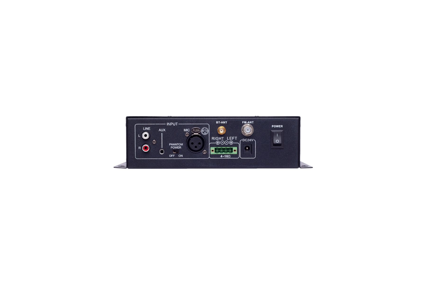 FOX FXSA-101DFMB Mini amplificador Stereo con Bluetooth
