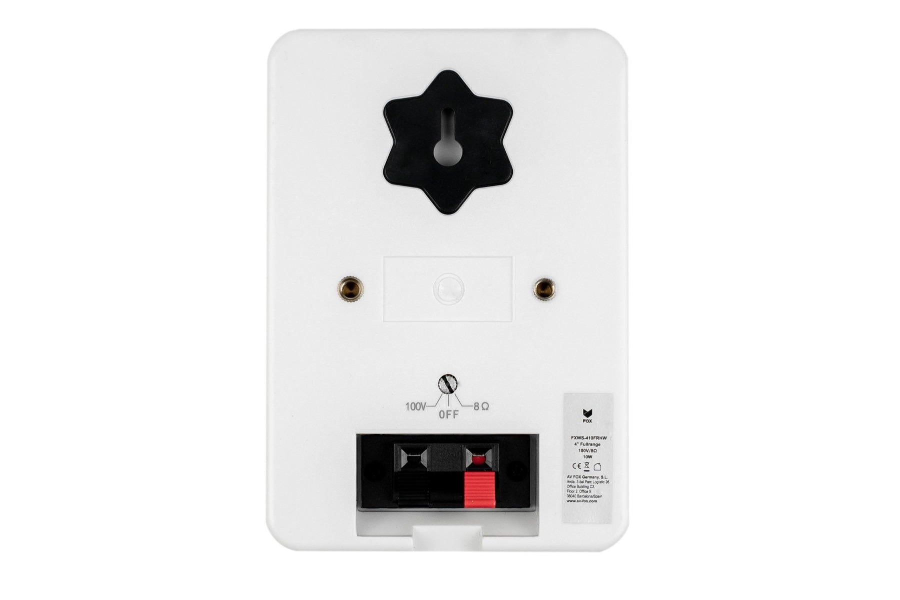 FOX FXWS-510FRHW Altavoz de pared 5" blanco