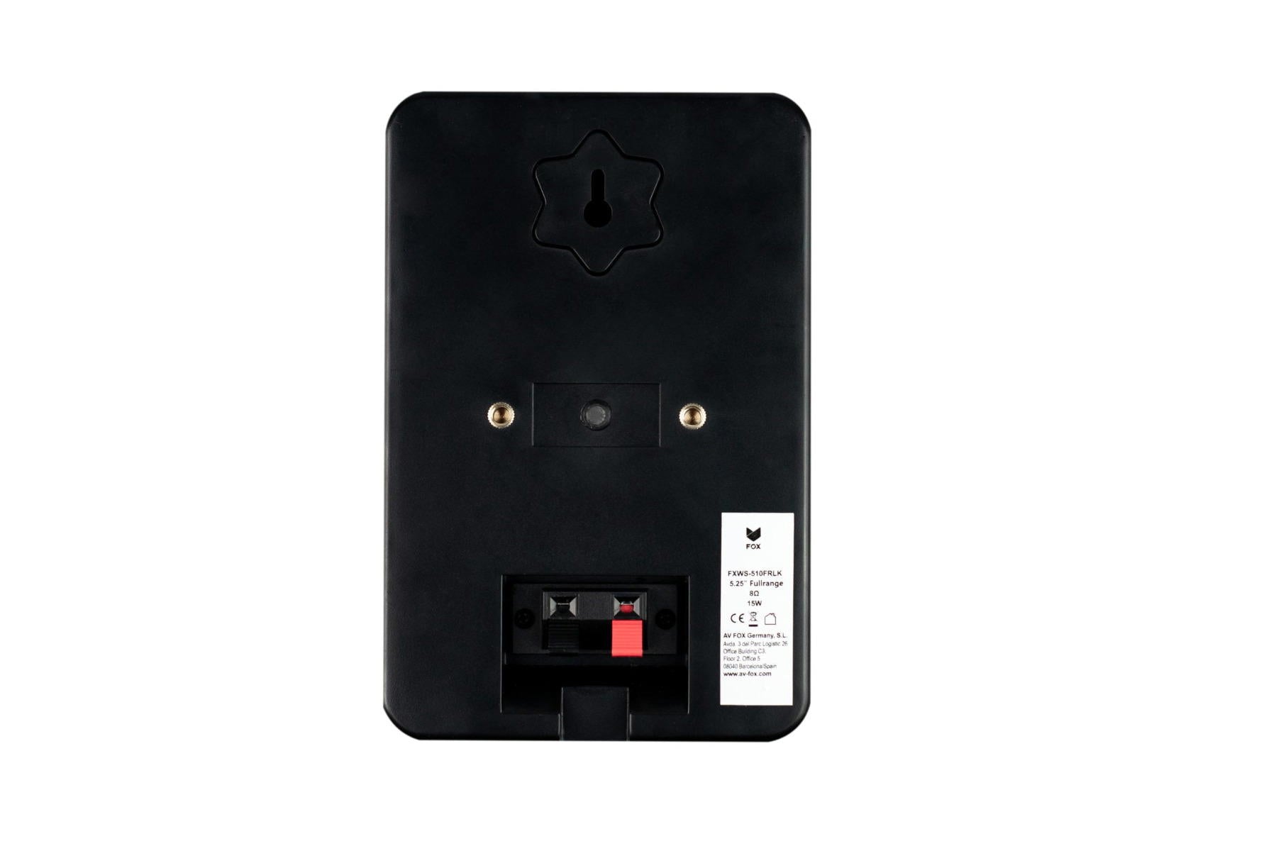FOX FXWS-510FRLK Altavoz de pared 5,25" negro