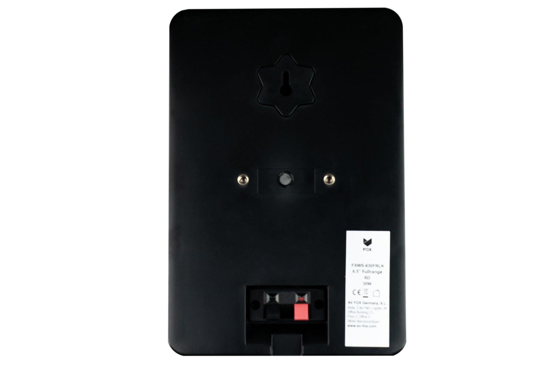 FOX FXWS-630FRLK Altavoz de pared 6,25" negro