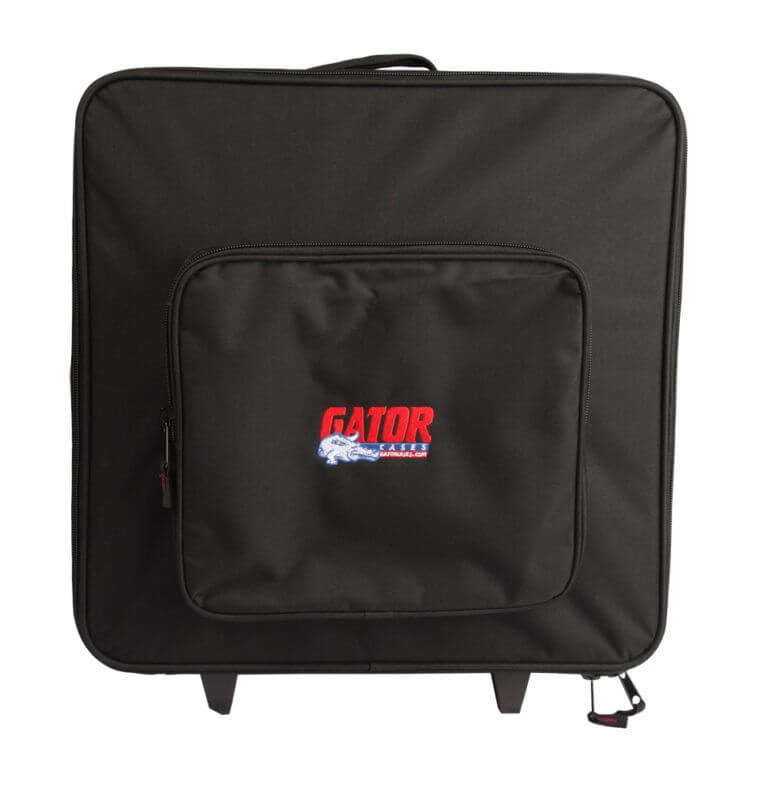 GATOR Funda con ruedas para x4 Luz Par 64