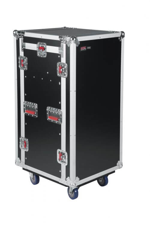 GATOR 10U Top, 16U Side Road Rack Case
