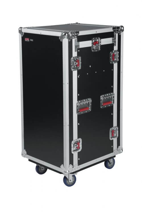 GATOR 10U Top, 16U Side Road Rack Case