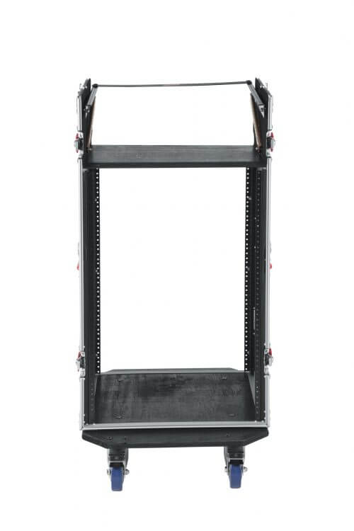 GATOR 10U Top, 16U Side Road Rack Case