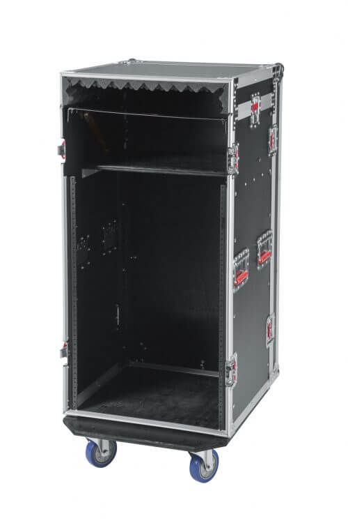 GATOR 10U Top, 16U Side Road Rack Case
