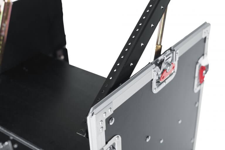 GATOR 10U Top, 16U Side Road Rack Case