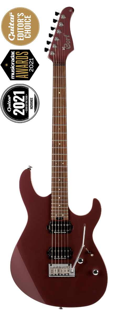 CORT Guitarra Eléctrica G300 Pro Vvb