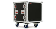 Gator G-TOUR-12UCAST Flightcase de Madera con Ruedas para 12 Unidades de Rack
