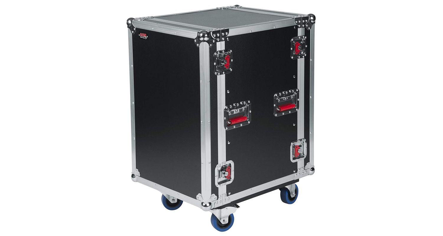 GATOR Flightcase Rack con ruedas de 16U