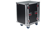GATOR Flightcase Rack con ruedas de 16U
