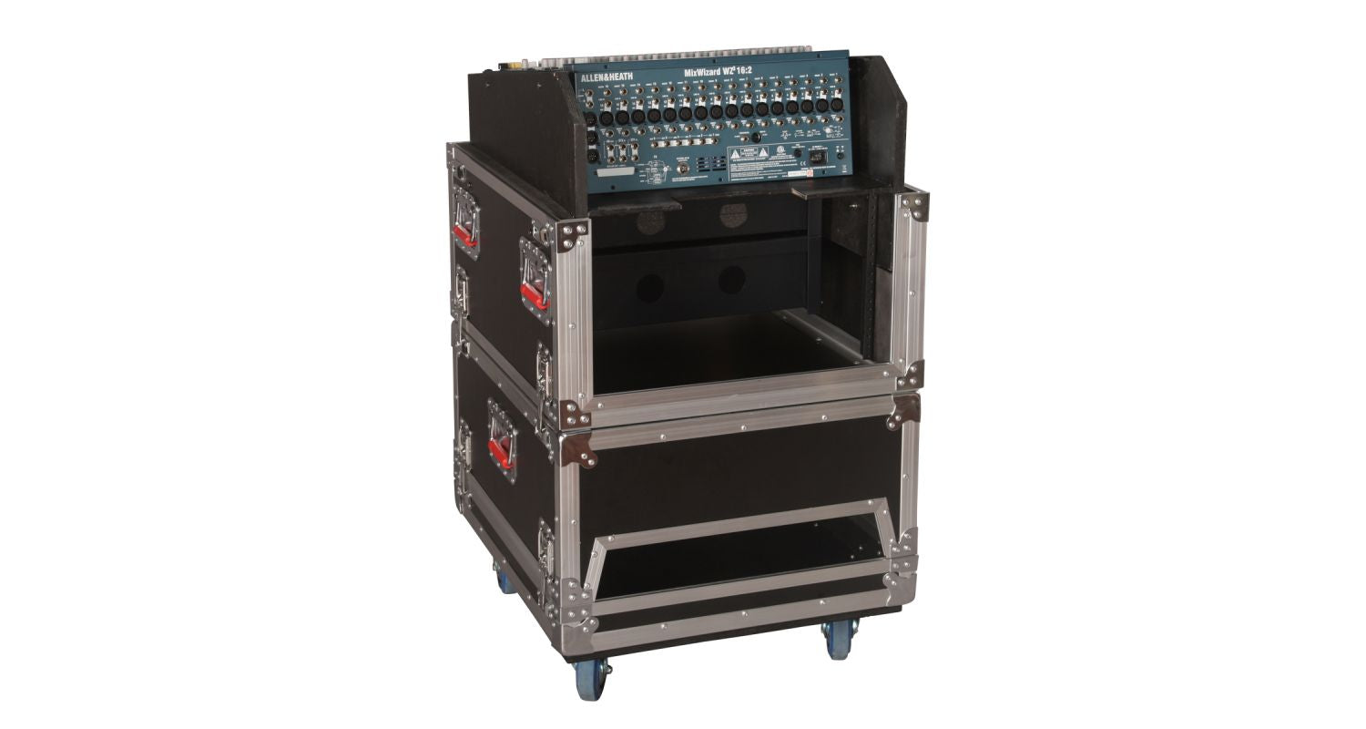 Gator G-TOUR-GRC-1406 Mueble Rack de 14 Unidades parte Superior y 6 Unidades parte Inferior