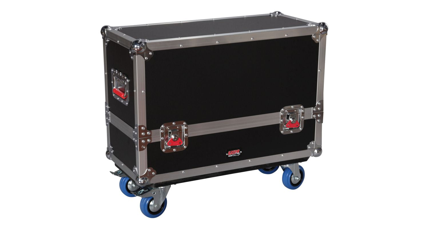 Gator G-TOURSPKR-2K8 Flightcase de la Serie G-Tour para 2 Altavoces QSC K8 y Similares