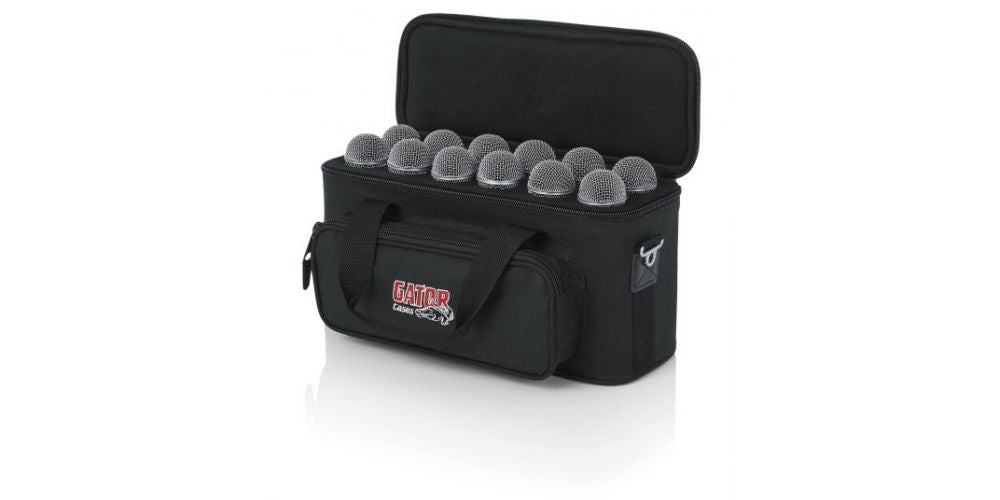 GATOR FUNDA PARA MICRÓFONOS 12 ud.